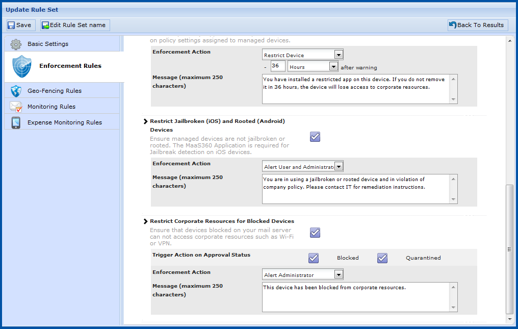 MaaS360_Enforcement Rules